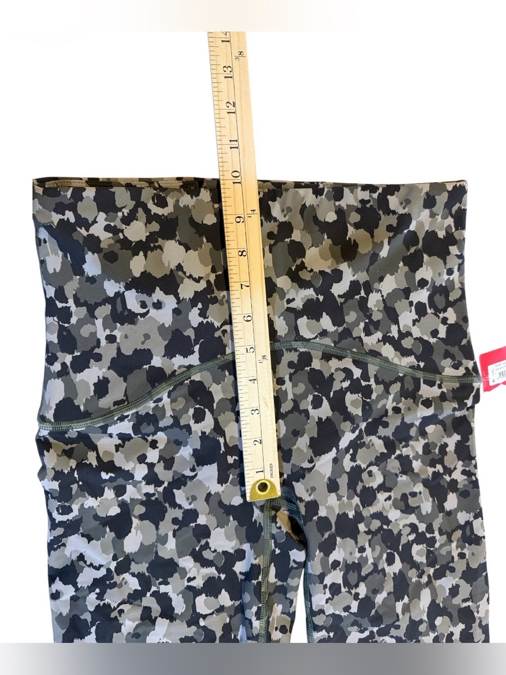SPANX Booty Boost 7/8 Leggings Large NWT Brushed Collage Dark Palm Camo - Picture 6 of 13